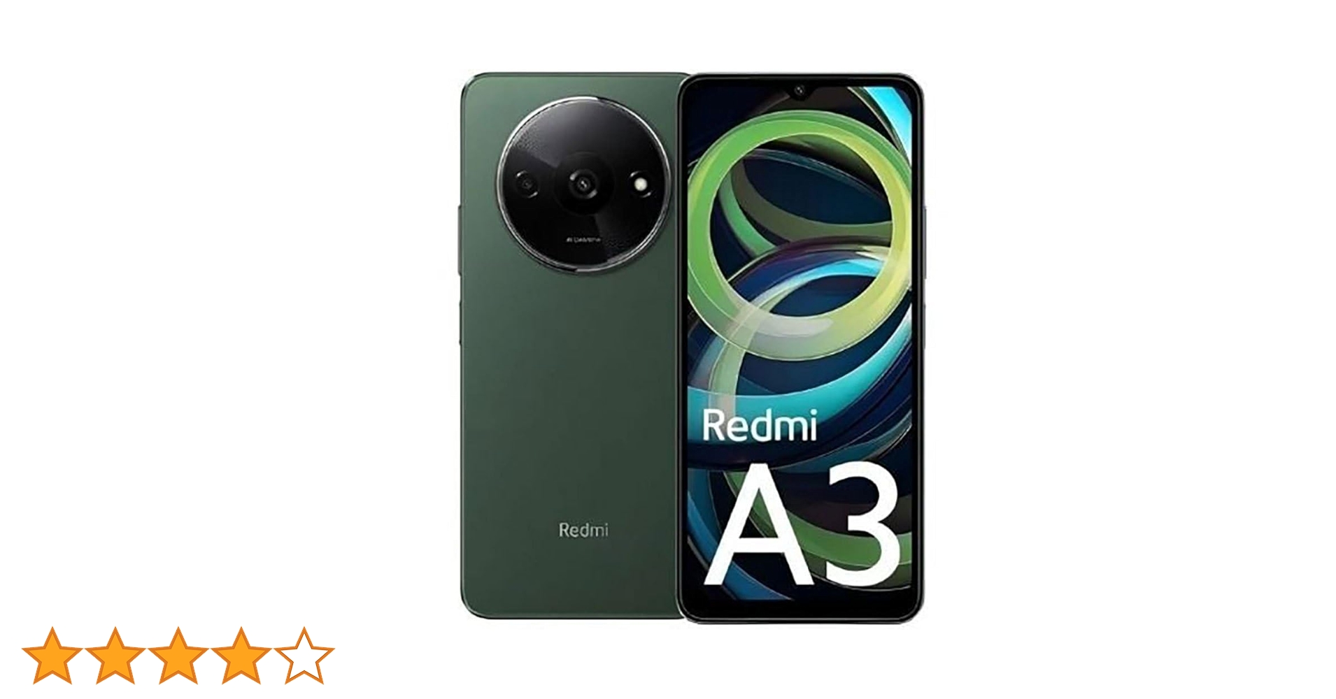 Xiaomi Redmi A3 4GB+128GB グリーン Xiaomi Redmi A3 Green (4GB / 128GB) - Mobile phone